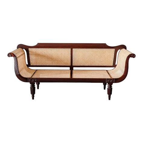 Neci 3 Seater Teak Wood & Rattan Sofa – Nismaaya Decor