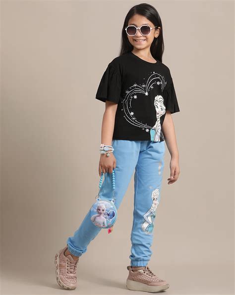 Frozen Regular Fit Jogger For Girls – Kidsville