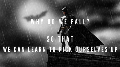 Why Do We Fall Batman Poster - Modern Poster Layouts