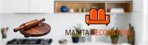 Buy Mamta Decoration Rosewood/Sheesham Wood Rolling Pin and Board Set ...