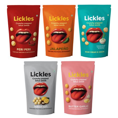 LICKLES "Evergreen Flavours" MAKHANA COMBO – Lickle Snacks