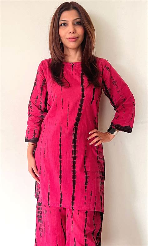 Cotton Mul Tie and Dye Coord Set – Baareeki