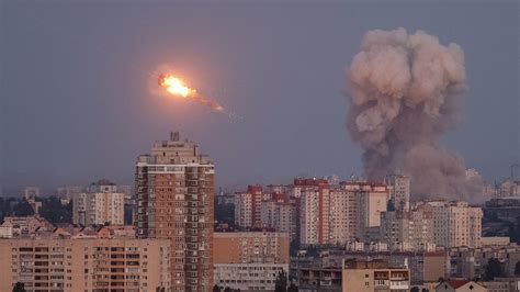 Russia Lands Symbolic Blow As Largest Aerial Attack On Ukraine's ...