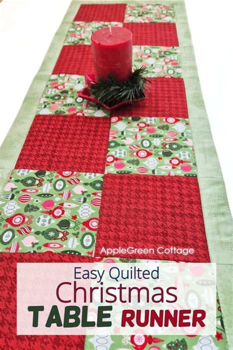 Image result for Easy Christmas Table Runner Pattern