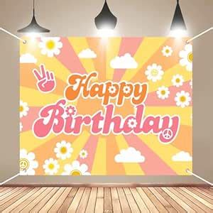 Party Propz Birthday Backdrop for Girls - Happy Birthday Background ...