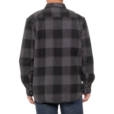 Carhartt 106356 Loose Fit Heavyweight Plaid Flannel Shirt - Long Sleeve