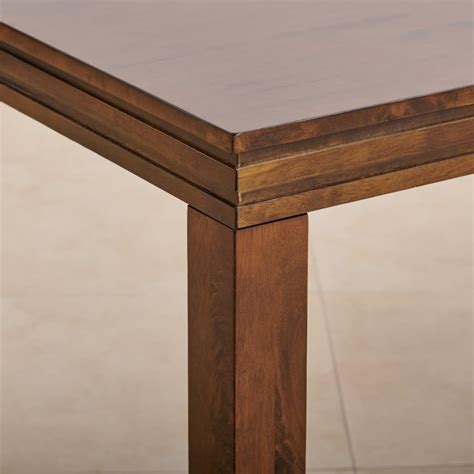 Buy Hercules Solid Wood 6-Seater Dining Table - Brown from Home Centre ...