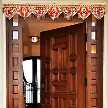 Ascension Traditional Multicolor Art Handmade Door Bandarwal Toran for ...