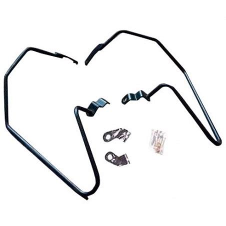 Coppia salvabisacce nere per moto Honda XL650V Transalp anno 2000-2007 ...