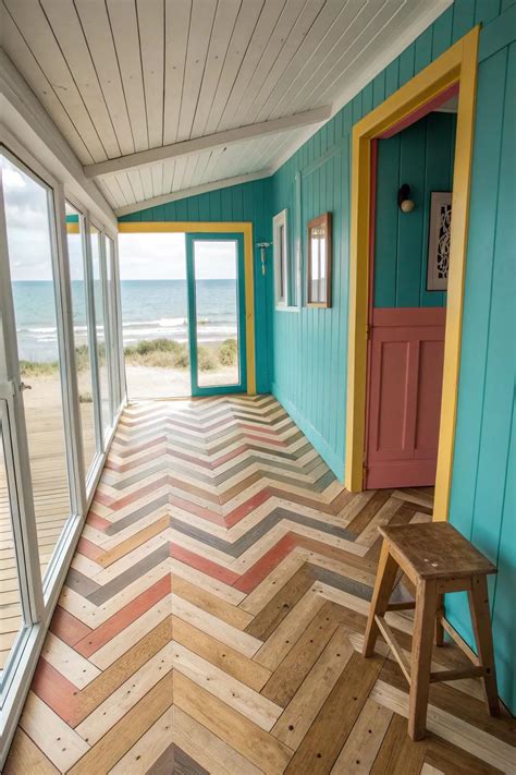 18+ Stunning Beach House Flooring Ideas - Vervilla