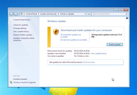 How to speed up Windows 7 update checks