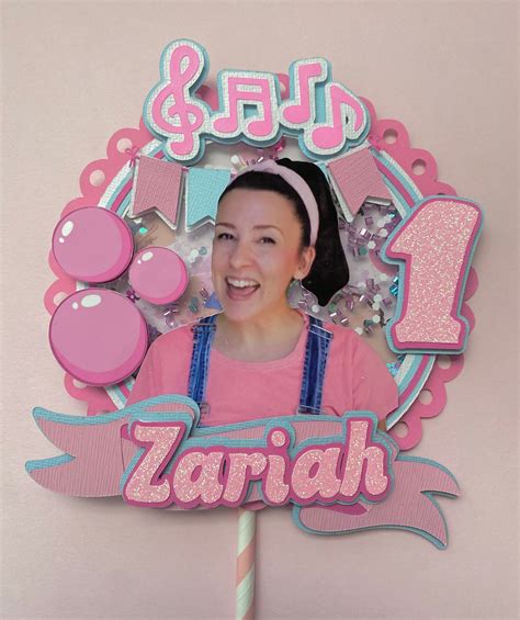 Ms. Rachel Cake Topper/ms.rachel Decorations / Centerpiece/ Ms. Rachel ...