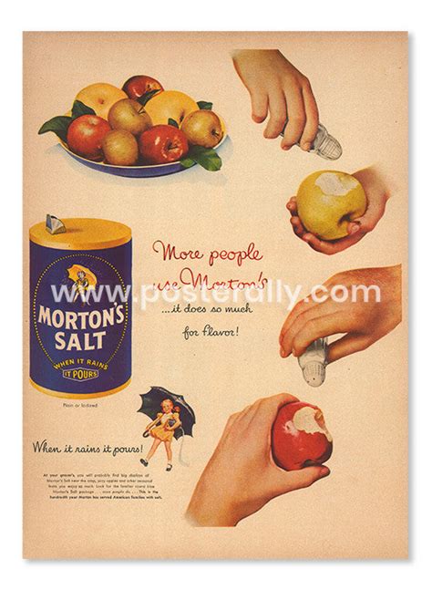 Morton's Salt (1948) – Posterally Studio