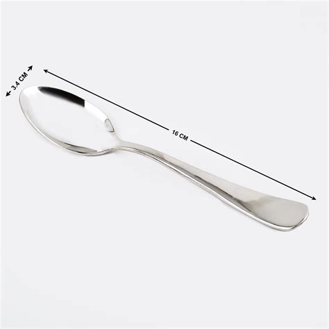 Buy Glister Rosemary Set of 6 Stainless Steel Baby Spoons from Home ...