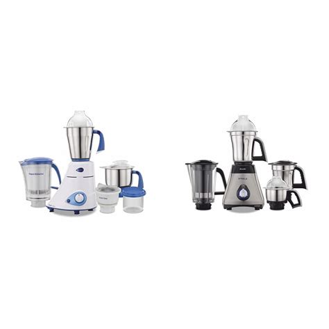 Buy Preethi Blue Leaf Platinum MG 139 Mixer Grinder, 750W, 4 Jars ...