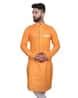 Buy Orange Kurtas for Men by SG LEMAN Online | Ajio.com