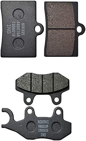 NIKAVI DP28 - DP3 Combo Brake Disc Pad Compatible for Mahindra Mojo ...