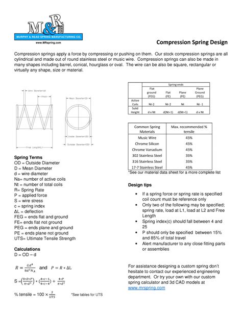 Image result for Spring Technical Drawing