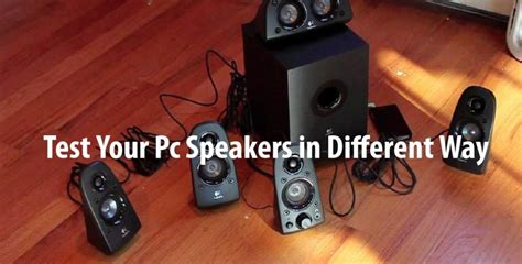Image result for How to Test Computer Speakers