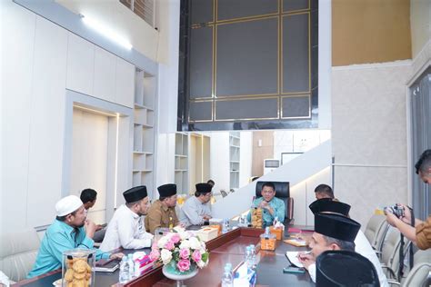 Audiensi Pengurus Masjid Islamic Center dan Pimpinan Ormas Islam, Pj ...