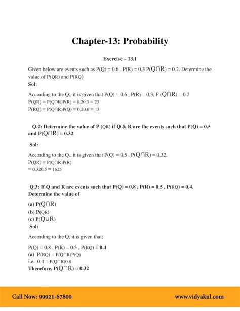 Image result for Probability of Class 12 Question and Answer