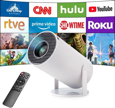 Astarama Mini Projector,Hy300 Pro Smart Projector,4K Projector With Wifi 6 And Bluetooth 5 ...