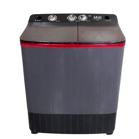 Akai 10.5 Kg, 5 Star, Semi Automatic Top Loading Washing Machine (AKSA ...