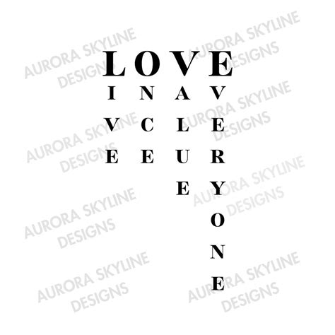 LOVE Acronym Christian Cross Svg Bible Svg Jesus Christian Svg Faith Svg Love Svg - Etsy