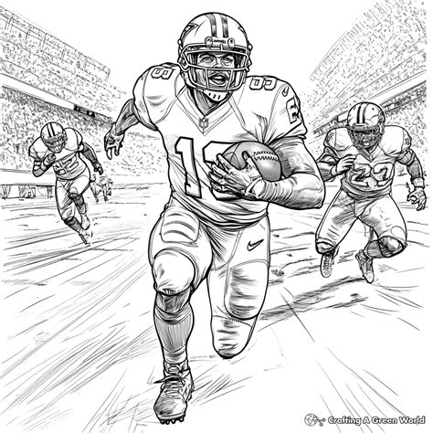 Football Coloring Pages - Free & Printable!