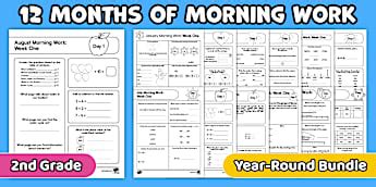 Second Grade Worksheets & Printables | Twinkl - Twinkl