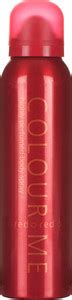 COLOUR ME Highly Perfumed - Red Deodorant Spray - For Women - Price in ...