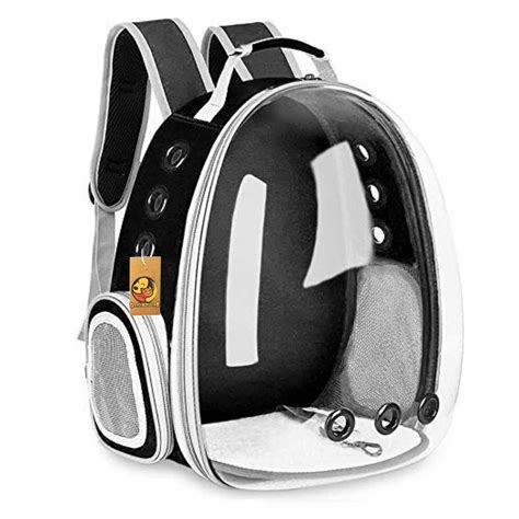 Foodie Puppies Pet Carrier Bag Astronaut Transparent Backpack for ...