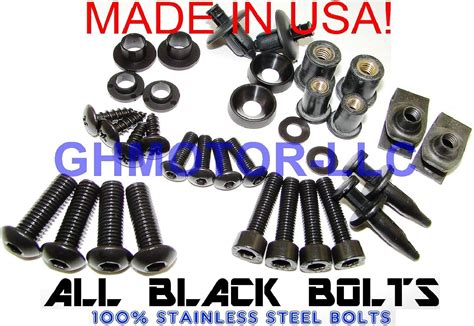 GHMotor Complete Fairings Bolts Screws Fasteners Kit | Ubuy India