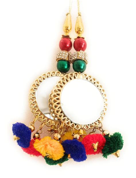 Libas Fashion Women's Plastic fabric Cotton Pompom Handmade Ethnic ...