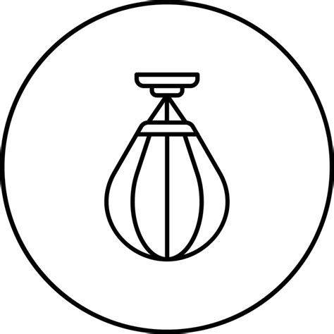 Boxing bag icon | Premium Vector