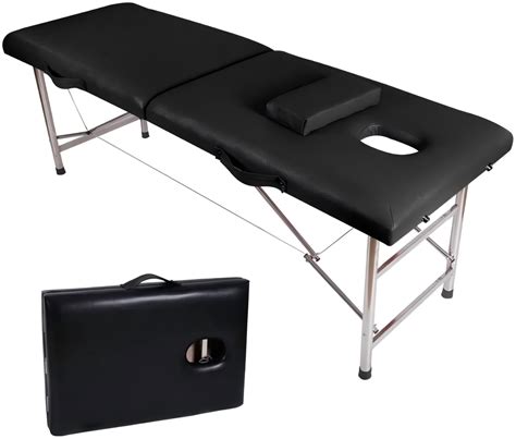 SKY-TOUCH Portable Massage Bed : Foldable Massage Tables with Pillow ...