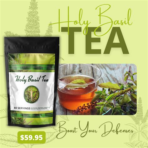 Holy Basil (Tulsi) Tea| HBNaturals.com