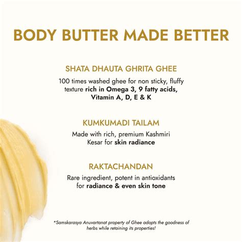 Buy KAPIVA GHEE KUMKUMADI BODY BUTTER (100 G) | 100 TIMES WASHED GHEE ...