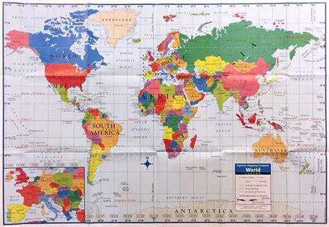 Large World Maps Printable