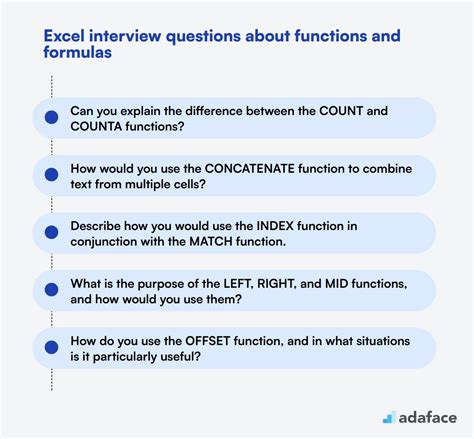 Image result for Practical Interview Questions Excel