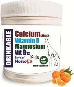 DEVELO NosoCa KIDS’ DRINKABLE CALCIUM CITRATE SUPPLEMENT FOR CHILDREN ...