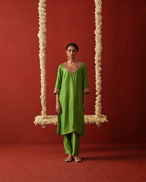 Green Indian Outfits: Emerald, Mint & Sage Styling Guide — Rashika Mittal