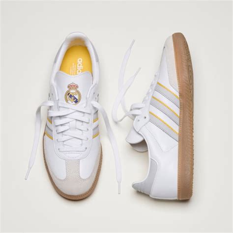 adidas Samba Real Madrid Shoes - White | Free Shipping with adiClub ...