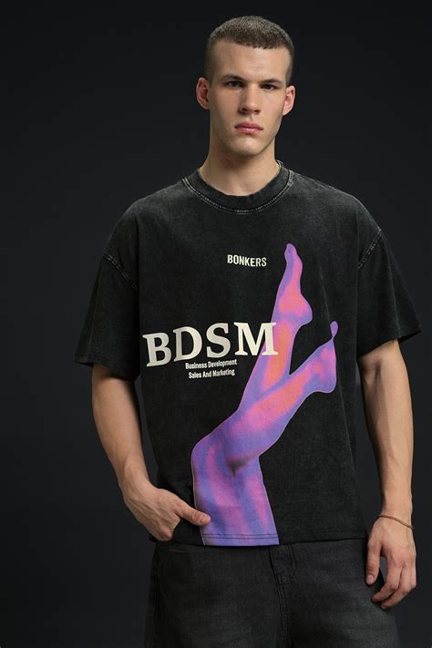 Buy B.D.S.M Oversized T-shirt | BonkersCorner