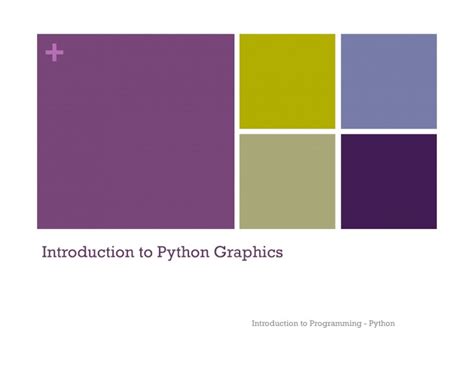 Image result for Python Graphics Programming Tutorial PDF