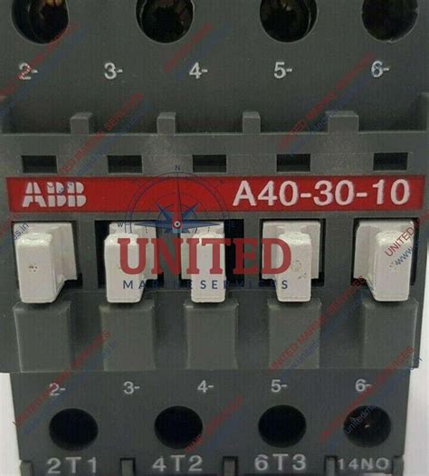 ABB AC NON REVERSING IEC CONTACTORS A40-30-10 | United Marine Services