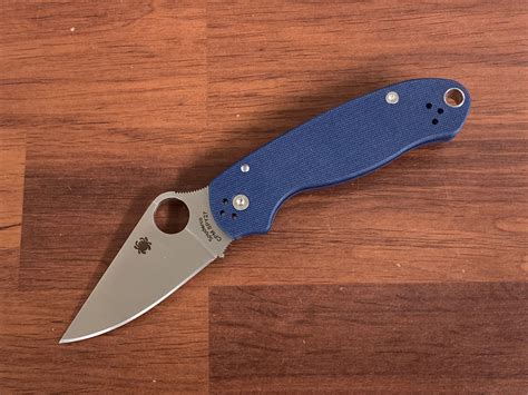Spyderco Para 3 Compression Lock Folding Knife, CPM-SPY27 Satin Blade ...
