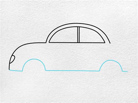 Easy Car Drawing - HelloArtsy