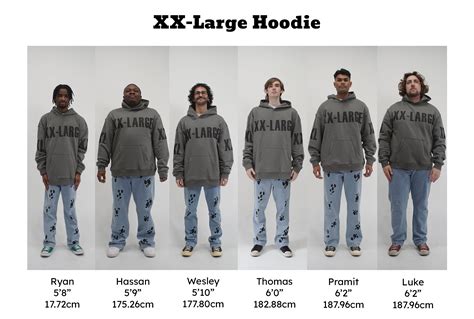 XX-Large Modeled Size Guide – Steady Hands