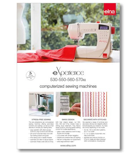 Image result for Elna Experience 450 Tutorial